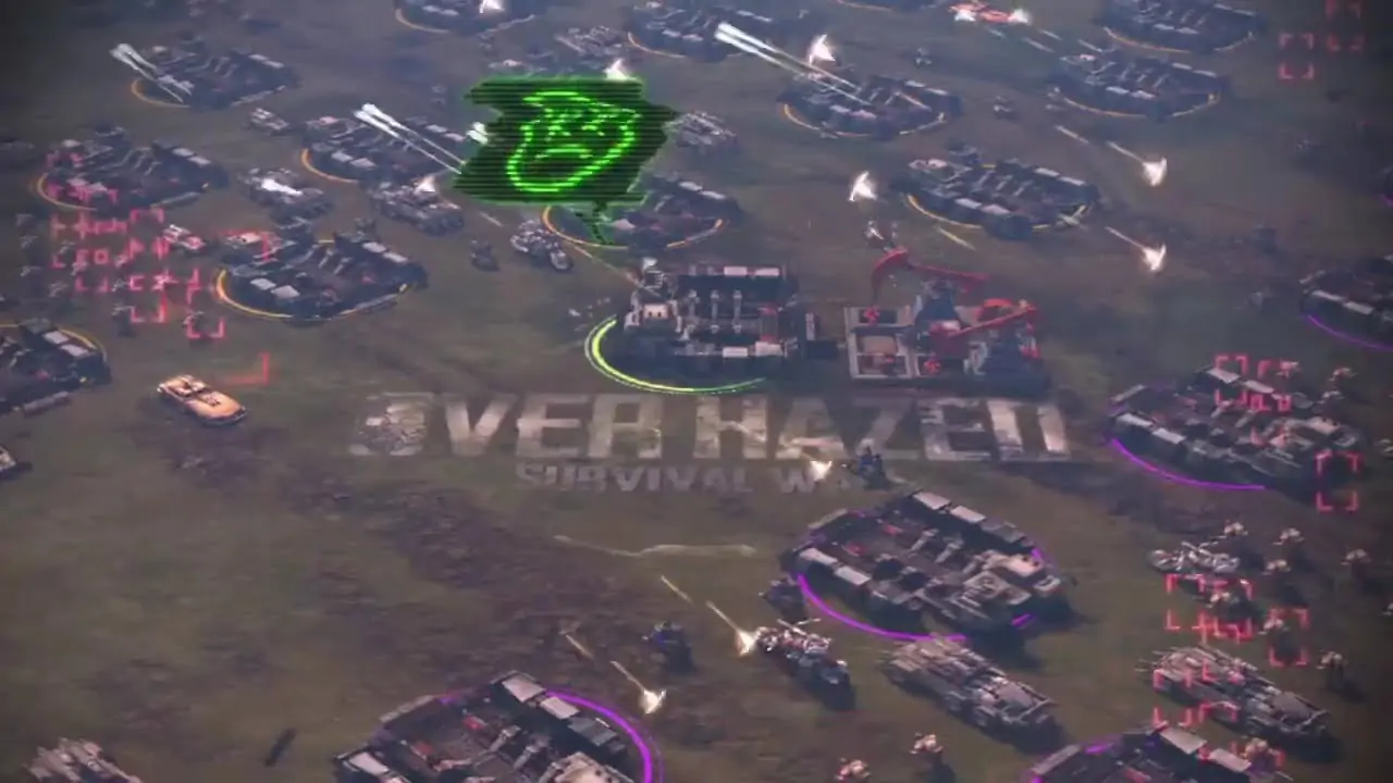 A survivor facing danger beyond the fog in the official Over Hazed video.
